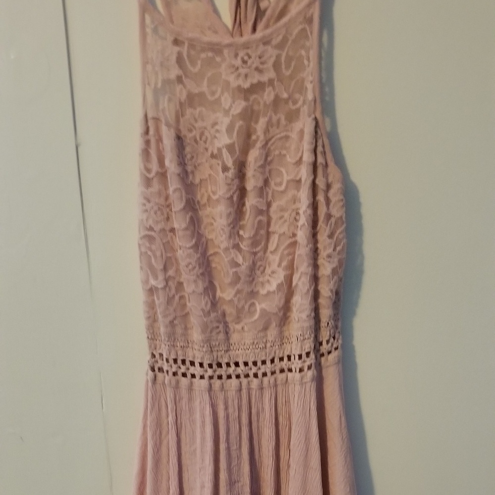 Lace top summer dress